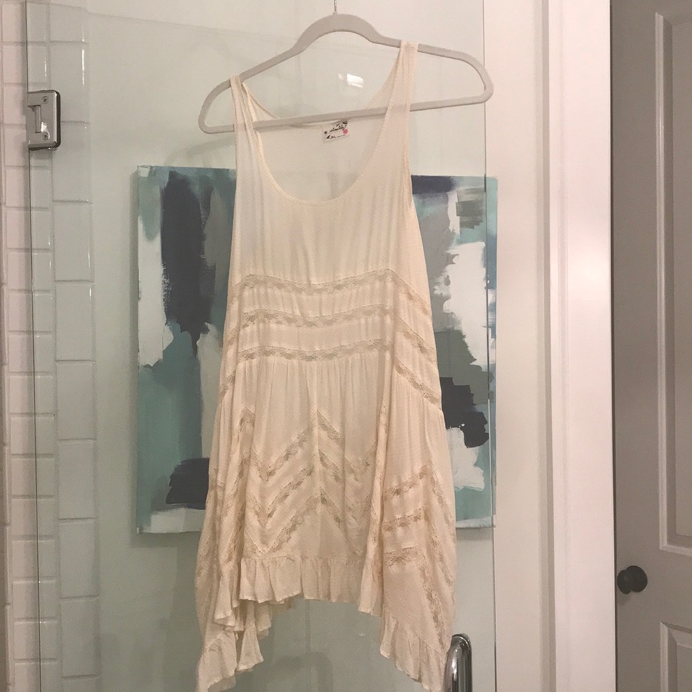 FP lace slip dress